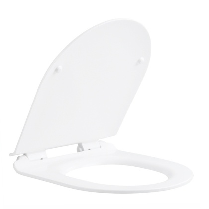 DESKA SEDESOWA WC WOLNOOPADAJĄCA CV-WH-01 SLIM BIAŁA DUROPLAST