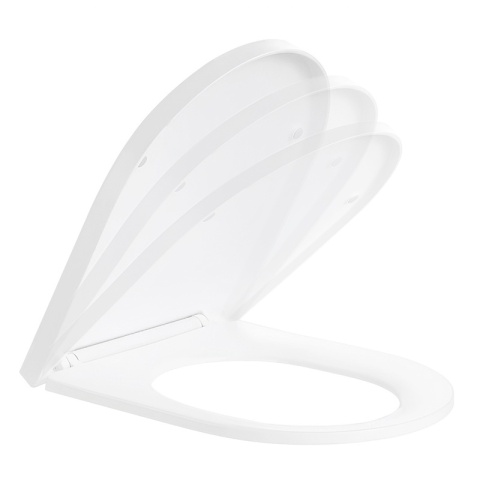 DESKA SEDESOWA WC WOLNOOPADAJĄCA CV-WH-02 BIAŁA DUROPLAST
