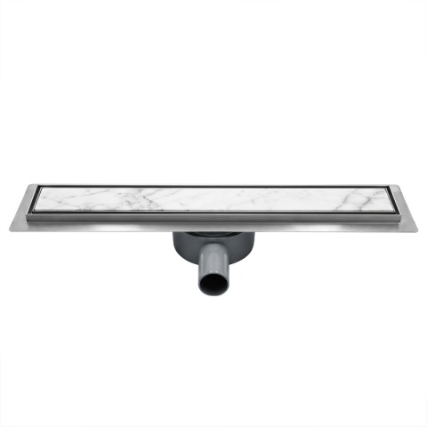 ODPŁYW LINIOWY 100 CM OBROTOWY INOX NISKI SYFON 52 MM WYSOKA PRZEPUSTOWOŚĆ DL02
