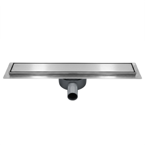 ODPŁYW LINIOWY 60 CM OBROTOWY INOX NISKI SYFON 52 MM WYSOKA PRZEPUSTOWOŚĆ DL02