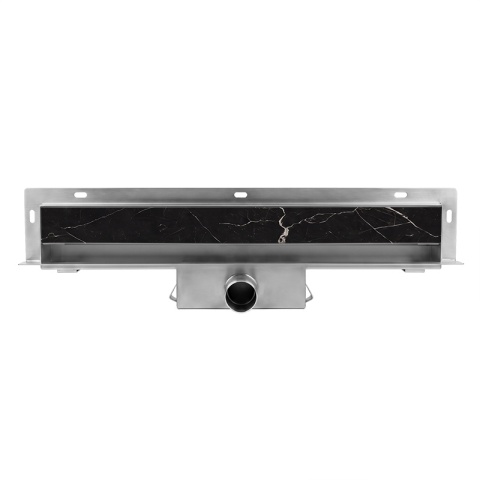 ODPŁYW LINIOWY ŚCIENNY 100 CM INOX NISKI 52 MM SYFON WYSOKA PRZEPUSTOWOŚĆ DL09