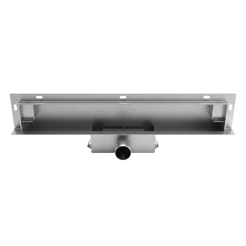 ODPŁYW LINIOWY ŚCIENNY 100 CM INOX NISKI 52 MM SYFON WYSOKA PRZEPUSTOWOŚĆ DL09