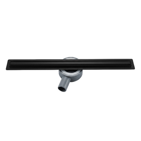 ODPŁYW LINIOWY 100 CM OBROTOWY CZARNY NISKI SYFON 52 MM WYSOKA PRZEPUSTOWOŚĆ DL03