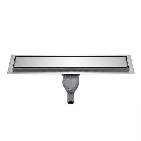 ODPŁYW LINIOWY 80 CM OBROTOWY INOX NISKI SYFON 52 MM WYSOKA PRZEPUSTOWOŚĆ DL05