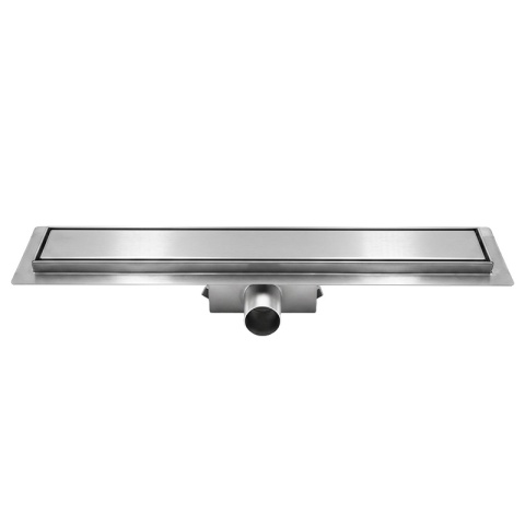ODPŁYW LINIOWY 80 CM INOX NISKI SYFON 52 MM WYSOKA PRZEPUSTOWOŚĆ PRYSZNIC DL01 FIX