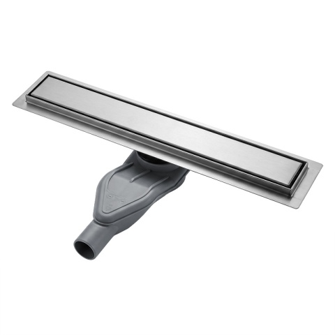ODPŁYW LINIOWY 90 CM OBROTOWY INOX NISKI SYFON 52 MM WYSOKA PRZEPUSTOWOŚĆ DL05
