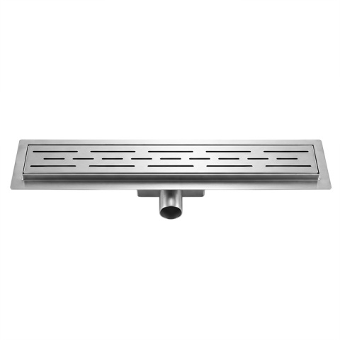 ODPŁYW LINIOWY 80 CM INOX NISKI SYFON WYSOKA PRZEPUSTOWOŚĆ DL01 CLASSIC
