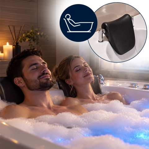 WANNA Z HYDROMASAŻEM I FUNKCJĄ OZONOWANIA 180x120 BIAŁA PRZYŚCIENNA AKRYLOWA 2-OS CARMEN