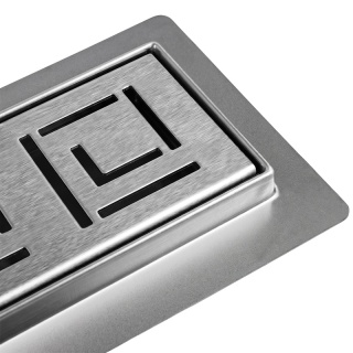 ODPŁYW LINIOWY 70 CM INOX NISKI SYFON WYSOKA PRZEPUSTOWOŚĆ DL01 SIGMA