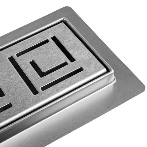 ODPŁYW LINIOWY 80 CM INOX NISKI SYFON WYSOKA PRZEPUSTOWOŚĆ DL01 SIGMA
