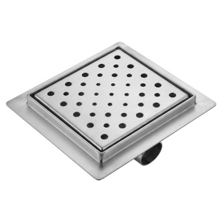 ODPŁYW LINIOWY KWADRATOWY 15x15 CM INOX WYSOKA PRZEPUSTOWOŚĆ DL06 CIRCLE