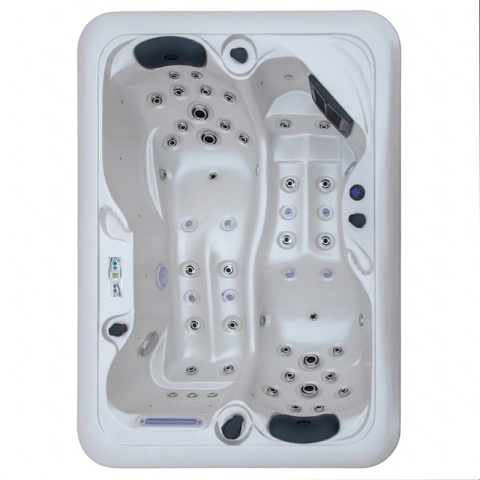 JACUZZI ® OGRODOWE WANNA SPA405 GYPSUM OBUDOWA KAWA 195X140 CM