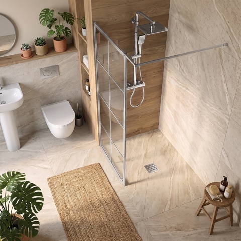 ODPŁYW LINIOWY 15x15 KWADRATOWY INOX NISKI SYFON WYSOKA PRZEPUSTOWOŚĆ DL08 QUBE