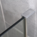Ścianka prysznicowa SH07C 90cm chrom szkło 8mm