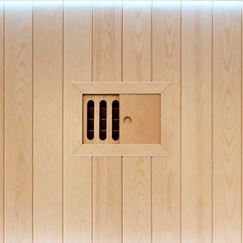 SAUNA FIŃSKA SUCHA WYSOKOTEMPERATUROWA ZEWNĘTRZNA OGRODOWA 230x213 CM 6-8 OSOBOWA Z PIECEM HARVIA 8kW WIFI BLUETOOTH KALVI