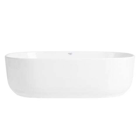 UMYWALKA NABLATOWA CERAMICZNA PROSTOKĄTNA MILO-WH-370 BIAŁY POŁYSK 37x25 CM