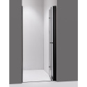 Drzwi prysznicowe łamane SH01B Czarna Black 90