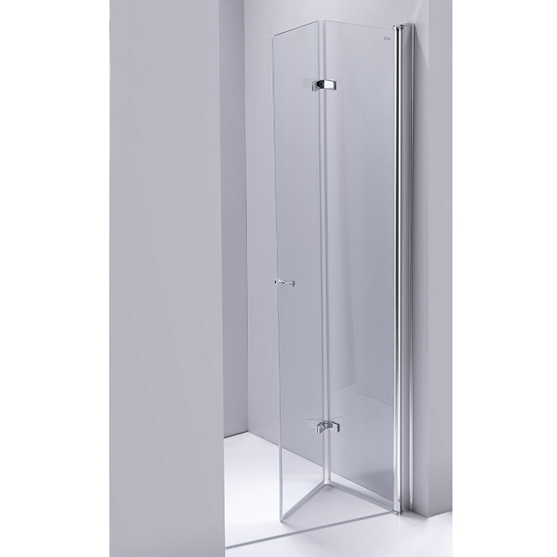 Drzwi prysznicowe łamane SH01D chrom 110