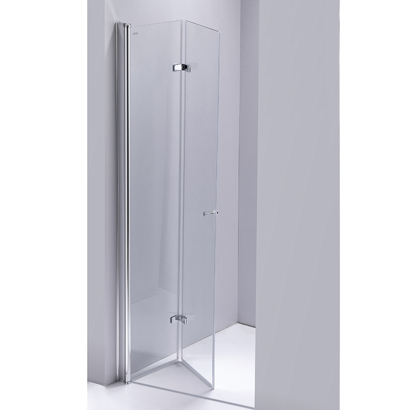 Drzwi prysznicowe łamane SH01E chrom 120x195cm