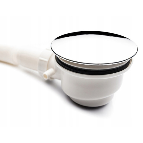 KABINA PRYSZNICOWA PROSTOKĄTNA Z BRODZIKIEM KZ104C/ST04C CZARNA/BIAŁY 120x90 CM