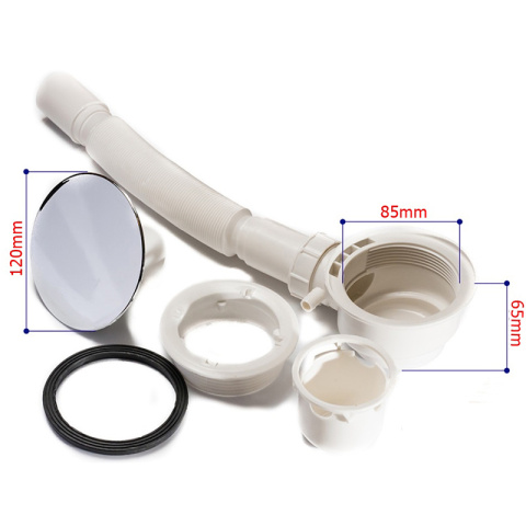 KABINA PRYSZNICOWA PROSTOKĄTNA Z BRODZIKIEM KZ104C/ST04C CZARNA/BIAŁY 120x90 CM