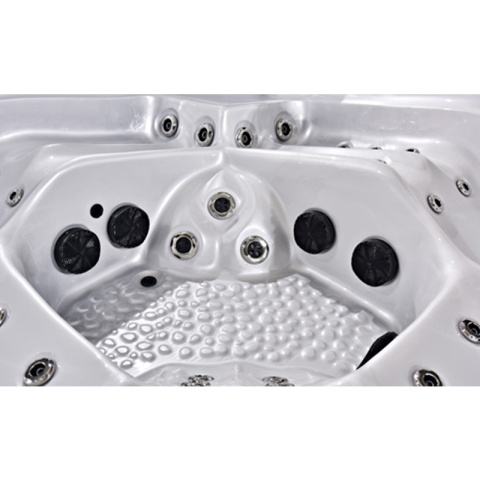 JACUZZI OGRODOWE WANNA SPA562 BIAŁA PERŁA 230x230 CM