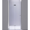 Drzwi prysznicowe łamane SH01F chrom 130x195cm