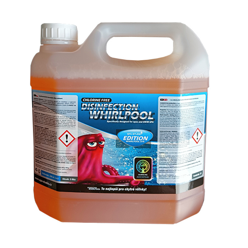 Bezchlorowy płyn do dezynfekcji basenów i SPA Whirlpool 3l