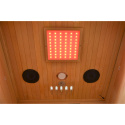 Sauna sucha INFRARED LAHTI1 105x90 cm1-2 osobowa niskotemperaturowa