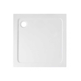Brodzik prysznicowy kwadratowy 100x100 ST02D white biały slim+syfon