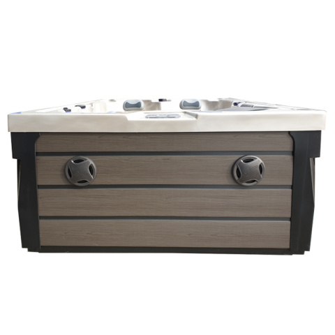 JACUZZI OGRODOWE WANNA SPA341 CAPPUCCINO OBUDOWA KAWA 220x156 CM