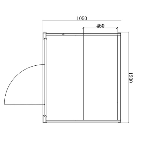 SAUNA FIŃSKA WYSOKOTEMPERATUROWA Z PIECEM OSLO1/HARVIA 3,5KW 1-2 OSOBOWA 120x105 CM