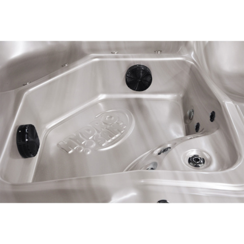 JACUZZI OGRODOWE WANNA SPA750 CAPPUCINO OBUDOWA KAWA 200x200 CM