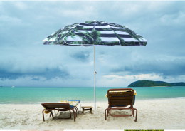 Parasol plażowy ogrodowy balkonowy 180 cm KORAL 1B