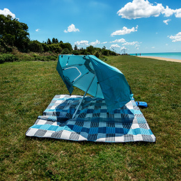 Koc piknikowy wodoodporny Mata plażowa z izolacją SANDY 1B