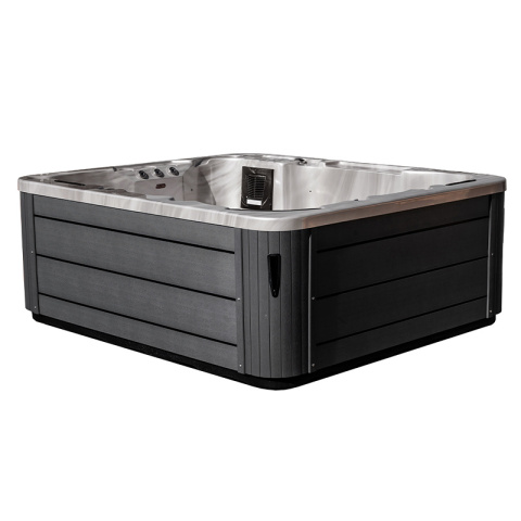 JACUZZI OGRODOWE WANNA SPA508 CAPPUCCINO OBUDOWA SZARA 215x190 CM