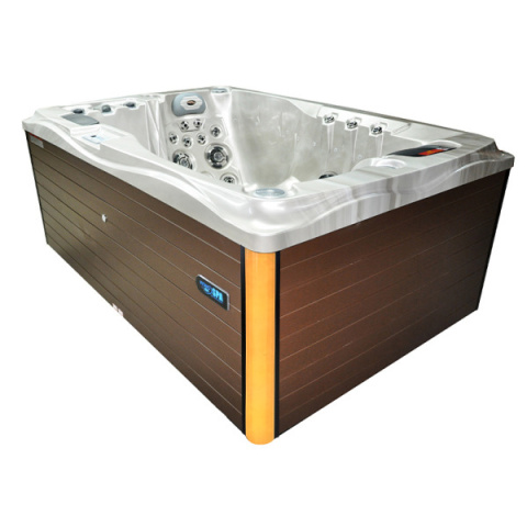 JACUZZI OGRODOWE WANNA SPA749 CAPPUCINO OBUDOWA KAWA 200x135 CM 230V