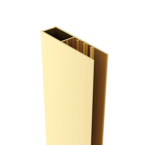 PROFIL POSZERZAJĄCY DO KABIN PRYSZNICOWYCH ZŁOTY 195 CM ALUMINIOWY ADAPTER P01