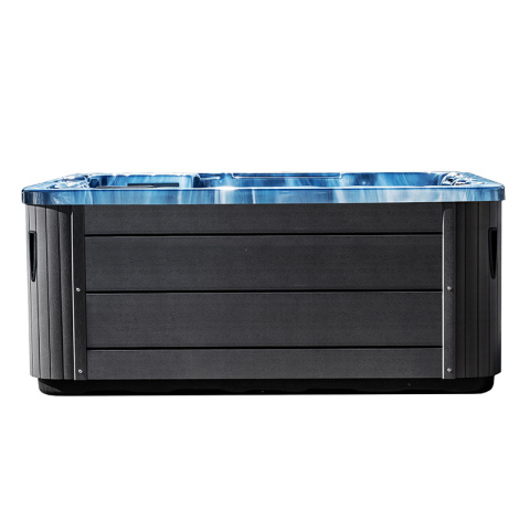 JACUZZI OGRODOWE WANNA SPA508 NIEBIESKA FALA OBUDOWA SZARA 215x190 CM