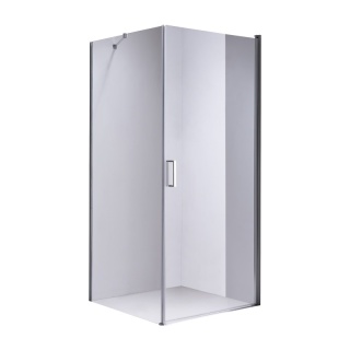 KABINA PRYSZNICOWA KWADRATOWA ZAR-1000 CHROM 100x100 CM