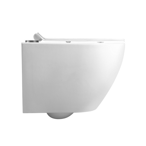 MISKA WC WISZĄCA RIMLESS MIZU-WH-RIM-01 BIAŁA DESKA WOLNOOPADAJĄCA DUROPLAST