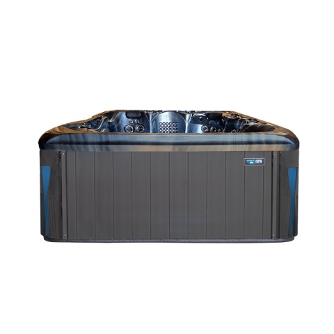 JACUZZI OGRODOWE WANNA SPA560 NIEBIESKA FALA OCEANU OBUDOWA ANTRACYT 220x220 CM