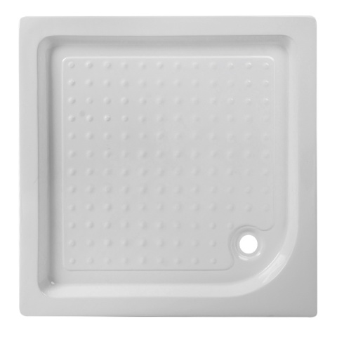 KABINA PRYSZNICOWA KWADRATOWA Z BRODZIKIEM KZ08C/SXL02B CHROM/BIAŁY 90x90 CM