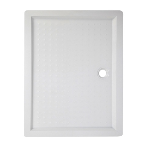 KABINA PRYSZNICOWA PROSTOKĄTNA Z BRODZIKIEM KZ12A/SXL03B CZARNA/BIAŁY 90x80 CM