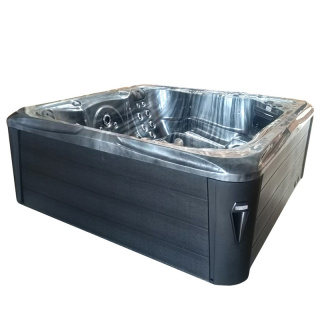 JACUZZI OGRODOWE WANNA SPA562 CZARNA FALA OCEANU OBUDOWA CZARNA 230x230 CM