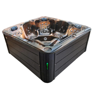 JACUZZI OGRODOWE WANNA SPA702 MAGMA GOLD OBUDOWA ANTRACYT 230x230 CM