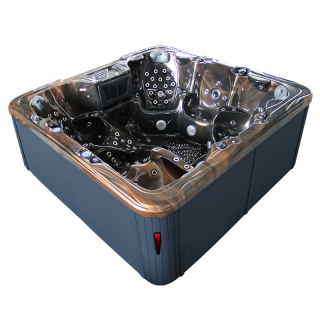 JACUZZI OGRODOWE WANNA SPA703A MAGMA GOLD OBUDOWA ANTRACYT 230x230 CM