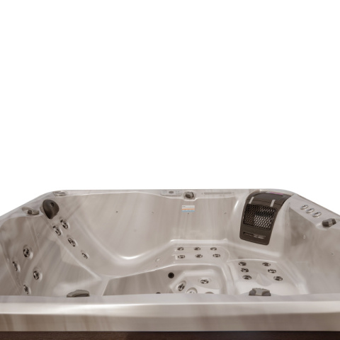 JACUZZI OGRODOWE WANNA SPA750 CAPPUCINO OBUDOWA KAWA 200x200 CM