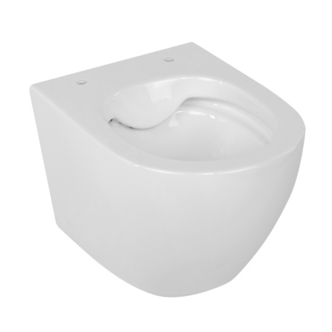 MISKA WC WISZĄCA RIMLESS MIZU-WH-RIM-02 BIAŁA DESKA WOLNOOPADAJĄCA DUROPLAST