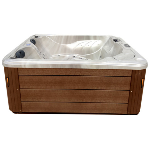 JACUZZI OGRODOWE WANNA SPA705 CAPPUCCINO OBUDOWA KAWA 210x170 CM